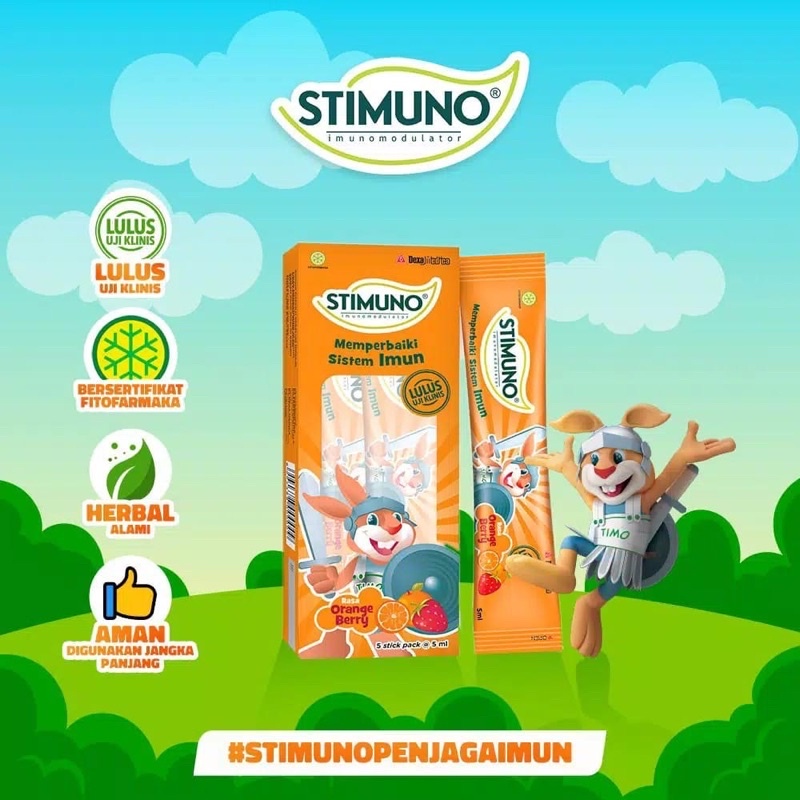 Stimuno Stick Pack Orange Berry