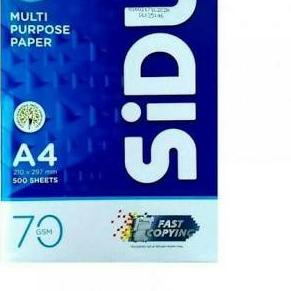 

✮ Kertas HVS A4 70gr Sidu / Kertas A4 70gr Sinar Dunia / Kertas Fotocopy ✲