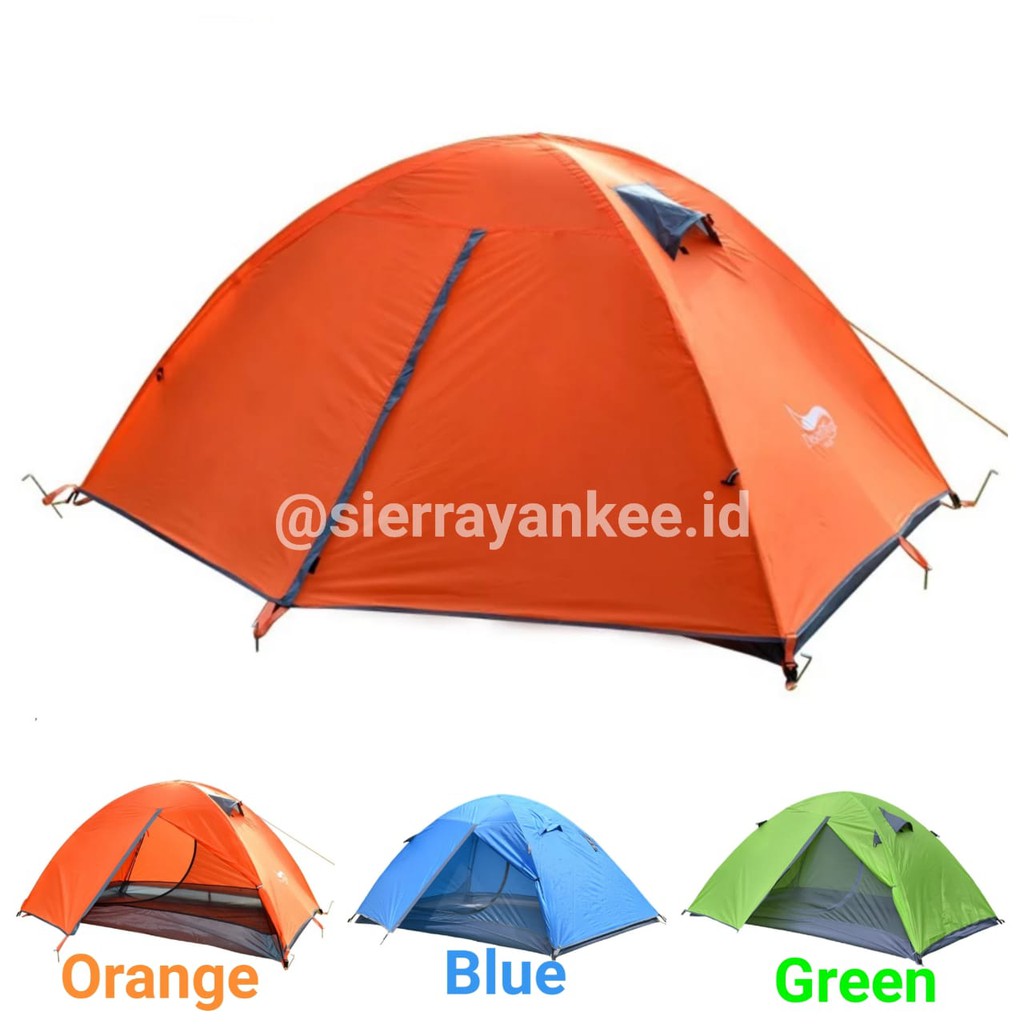 TENDA CAMPING DOUBLE LAYER 2-3P ULTRA LIGHT TENT LIKE GREAT OUTDOOR FLY AIR 2