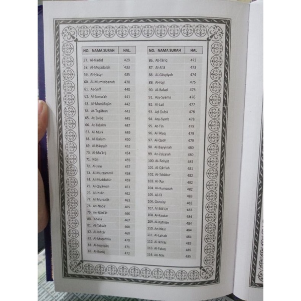 Al - Qur'anulkarim Al - HAQQ B5 kertas putih (19×27cm)