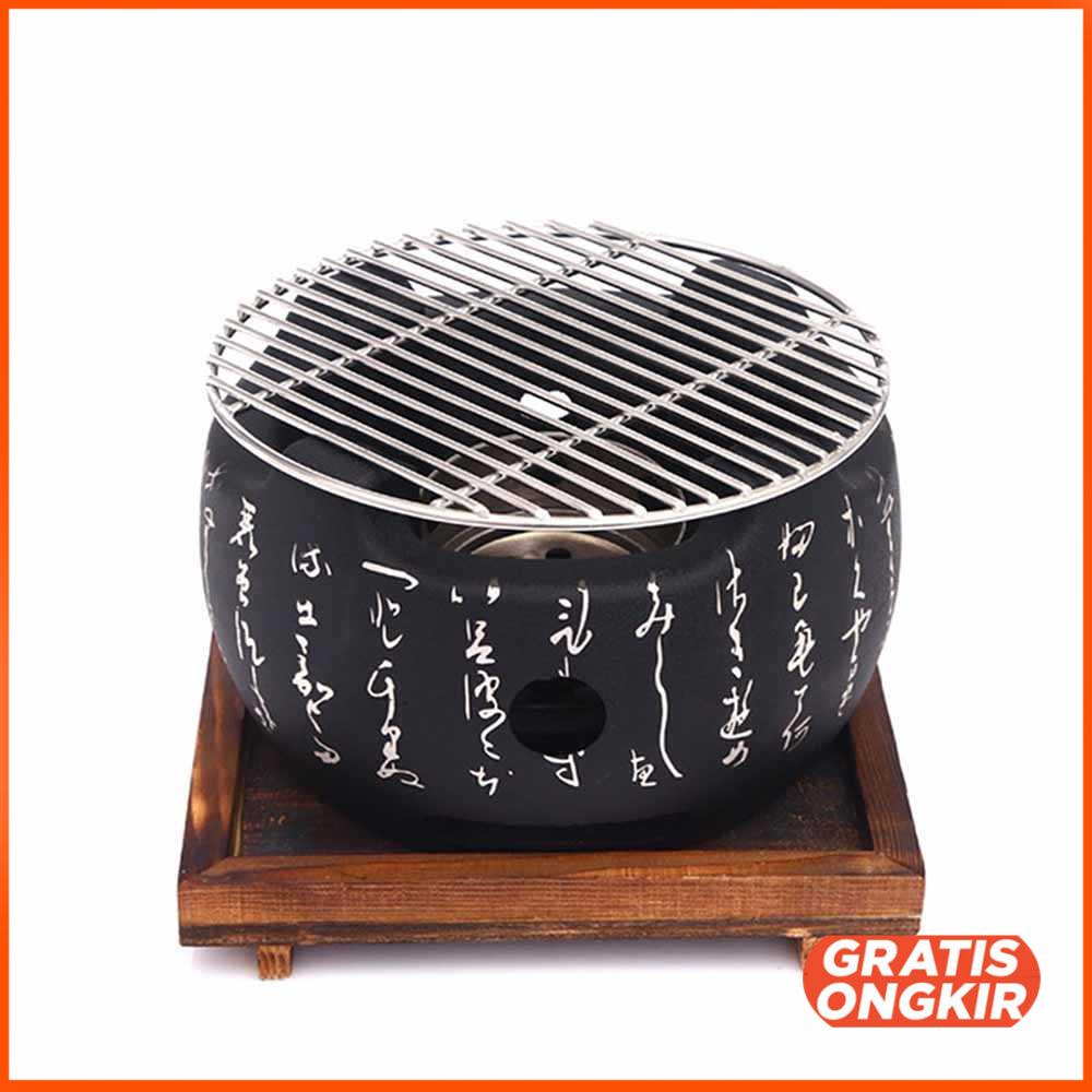 Alat Panggang Arang Japanese Grill Stove 20x20cm H02