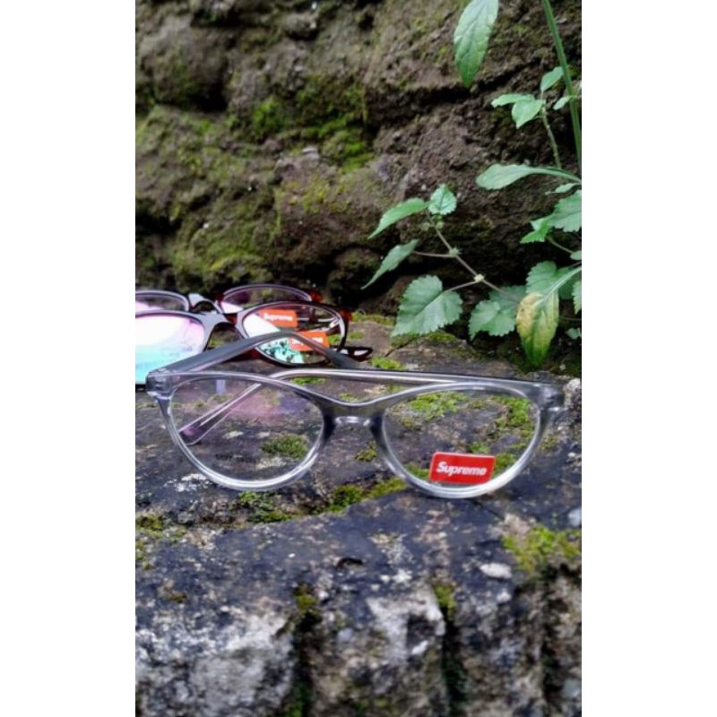 KACA MATA PRIA & WANITA BULAT | frame kaca mata minus anti radiasi