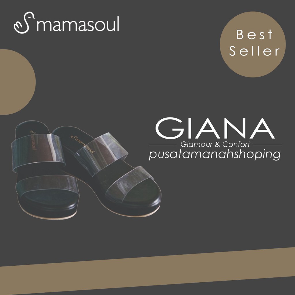 SANDAL WEDGES MAMASOUL = GIANNA