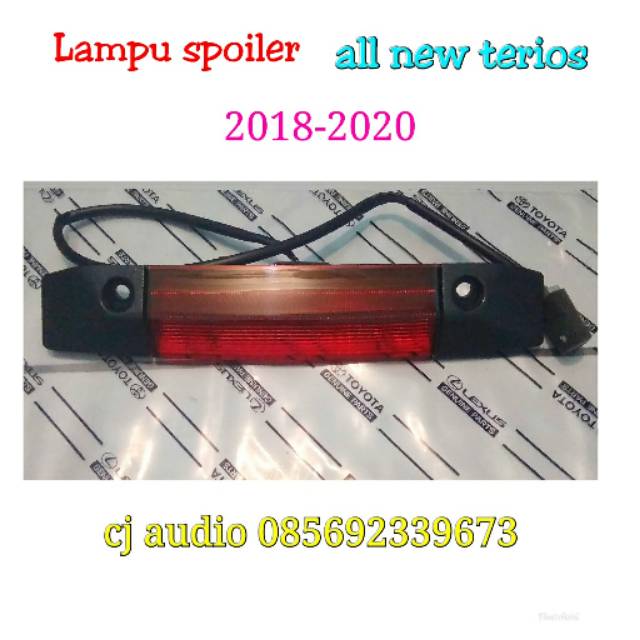 Lampu spoiler terios 2018 2019 2020 original