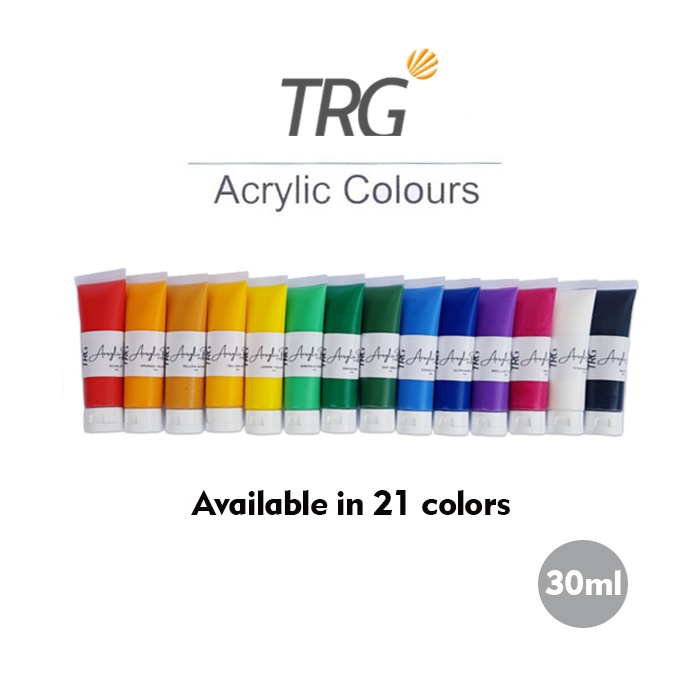 

TRG Acrylic Colour 30 ml - Cat Akrilik Kanvas Lukis Canvas Paint Acrylic Color 30ml