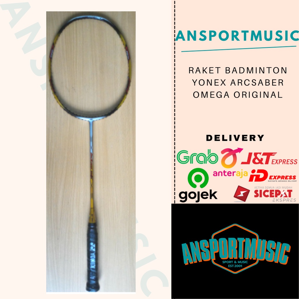 Raket Badminton Yonex Arcsaber Gamma Original 100%