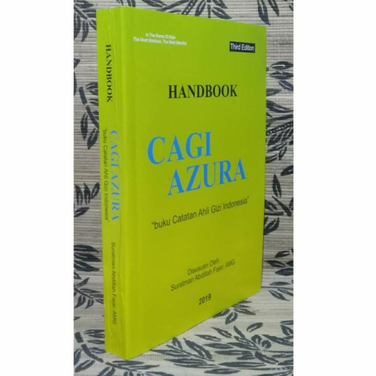 "UZ.14Ap22т" Buku Saku Gizi AZURA Edisi 3 - Suratman Abdillah Fajar