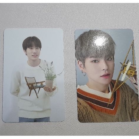 Photocard official ar yedam, photocard orange yoshi selca