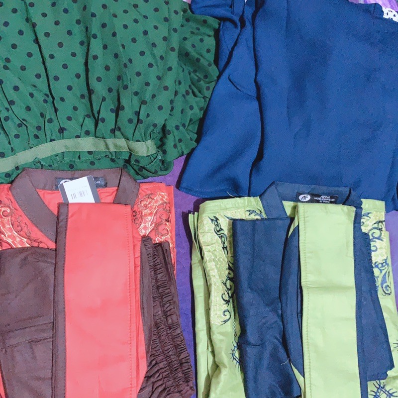 Gamis anak (Nota live kak wiwik )