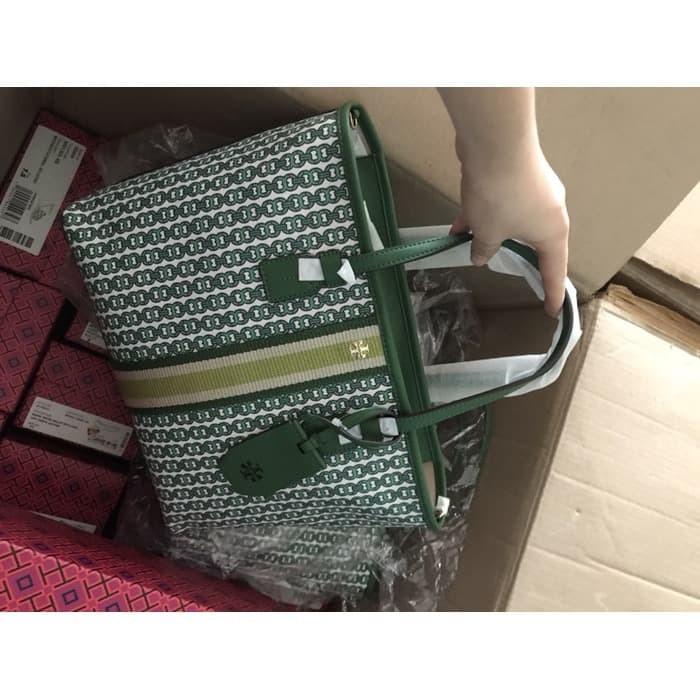 Tory Burch Gemini Link Tote Bag - ORIGINAL GUARANTEE 100%