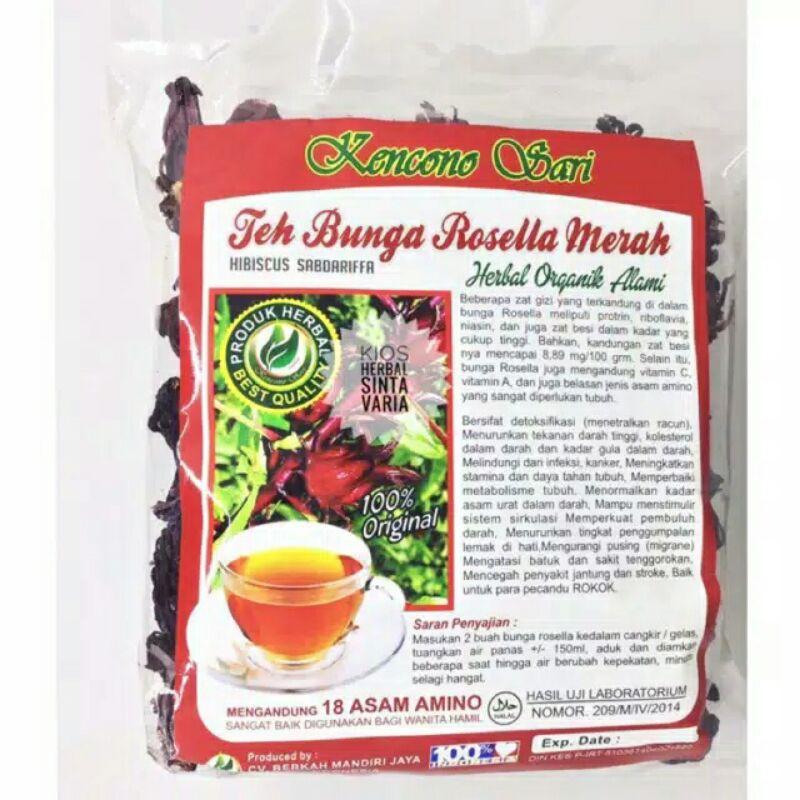 

teh bunga rosela