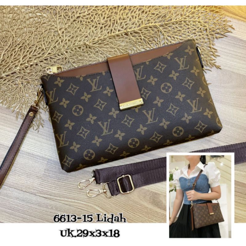 Tas Selempang 6613 Lidah Double Strap