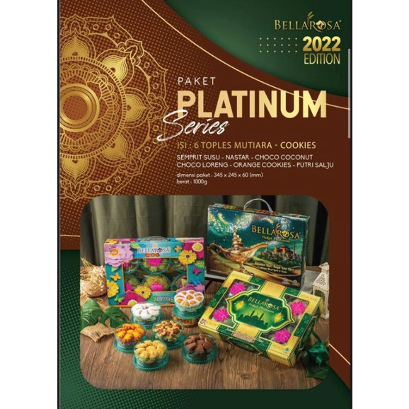 

[TERLARIS]KUE KERING BELLAROSA PAKET PLATINUM