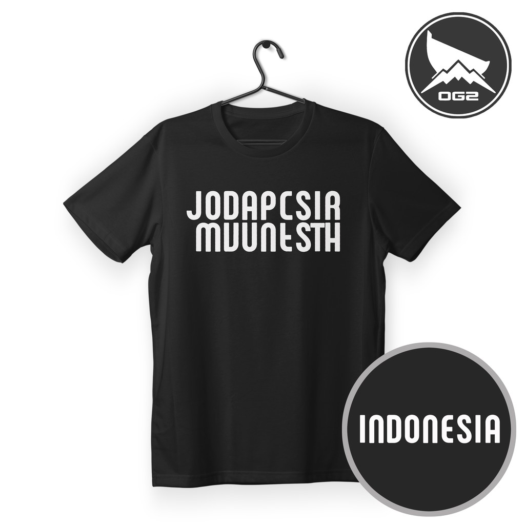 kaos distro ilusi Indonesia D071 baju pria wanita OG2 3A D