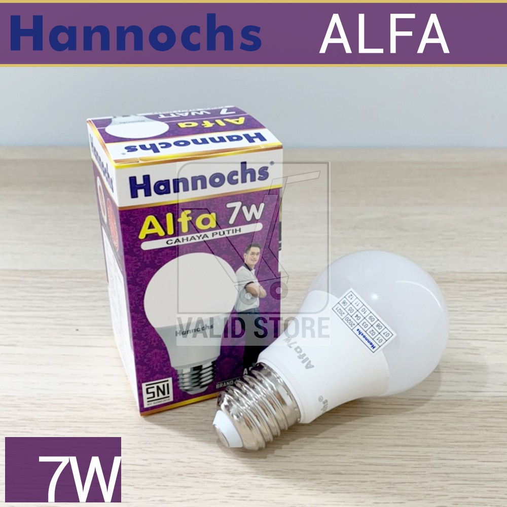 Hannochs Alfa Lampu Led 7W / 7 watt