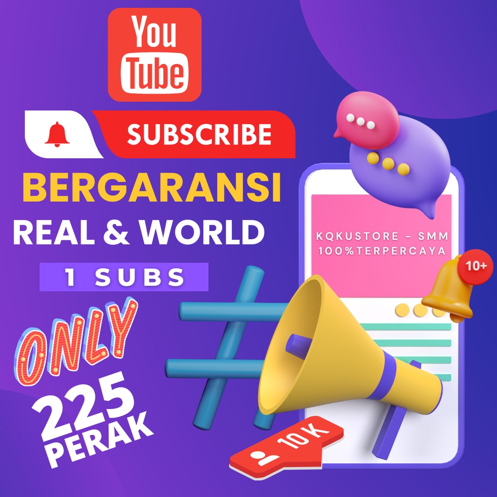 Jual SUBSCRIBER YOUTUBE UNTUK MONETISASI SUBSCRIBER YOUTUBE PERMANEN ...