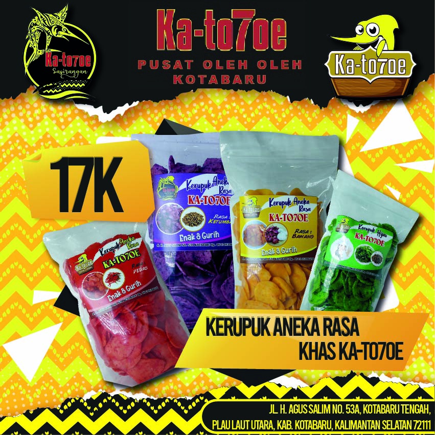 

Kerupuk Bumbu KA-TO7OE