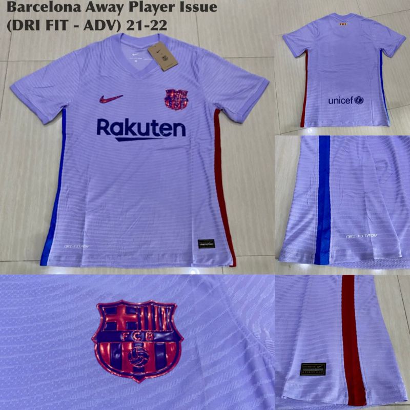 Jersey Barcelona Home Versi Pemain / Player Issue Terbaru 2021 / 2022 GO Import