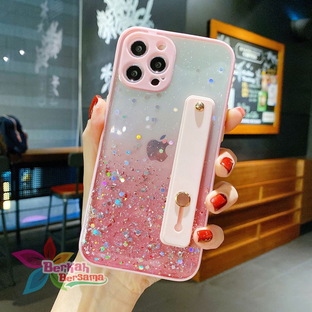 YS001 SOFTCASE AKSEN GLITTER WARNA MACARON IPHONE 6 6+ 7 7+ X XS XR MAX BB6329