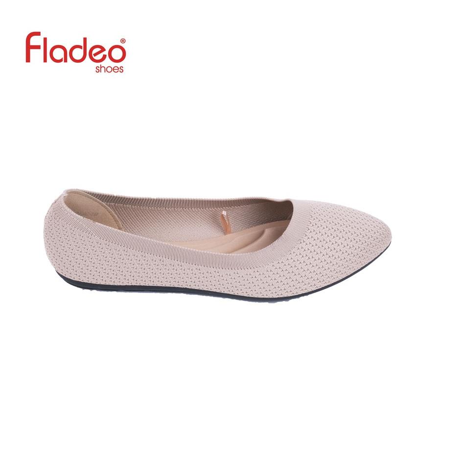 SALEE.. Fladeo D21/LSB364-1AH/Sepatu Rajut Flat Wanita [ Flat Shoes ]