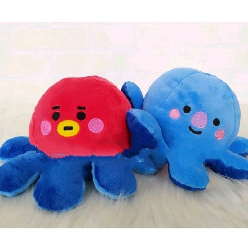 PROMO GURITA BTS /Boneka Gurita BT21 / BTS Flip 2 karakter / Boneka Octopus Bt21