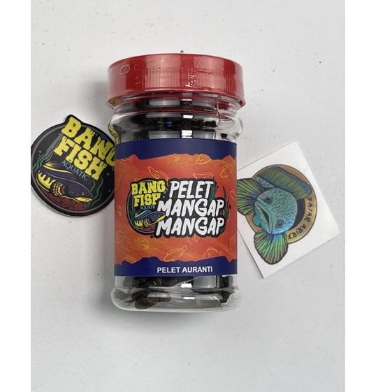 (SPECIAL PRICE) PELET AURANTI MANGAP MANGAP BANG FISH 50gram