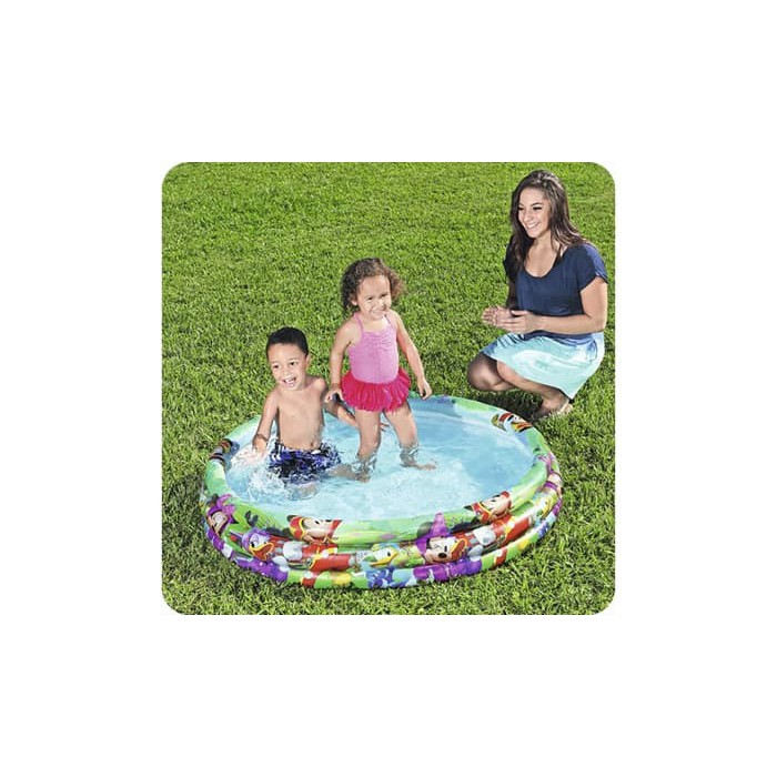 BESTWAY #91007 KOLAM RENANG ANAK MICKEY 140 LITER AIR - BAGUS &amp; MURAH