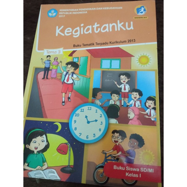 Buku Tema 3 Kelas 1 SD Kurikulum 2013