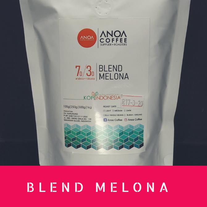 

[ COD ] ANOA COFFEE Blend melona 500gr - Biji Kopi / Kopi Bubuk OBRAL Kode 1395