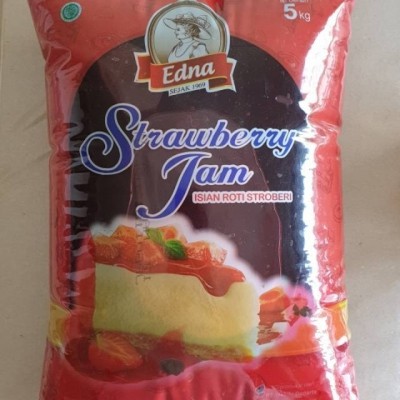 

Edna Strawberry Jam 250gr Donny Selai Isian Roti Stroberi