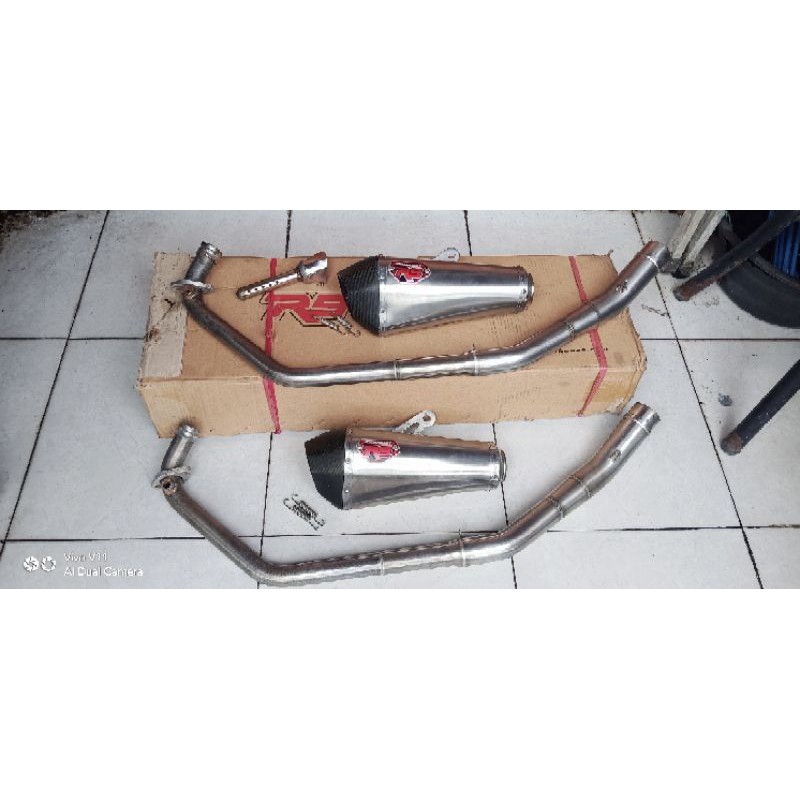 Knalpot R9 Zeta Fullsyestem CBR 150R Original