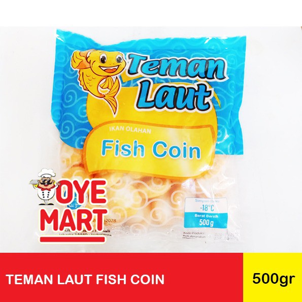 TEMAN LAUT FISH COIN 500GR