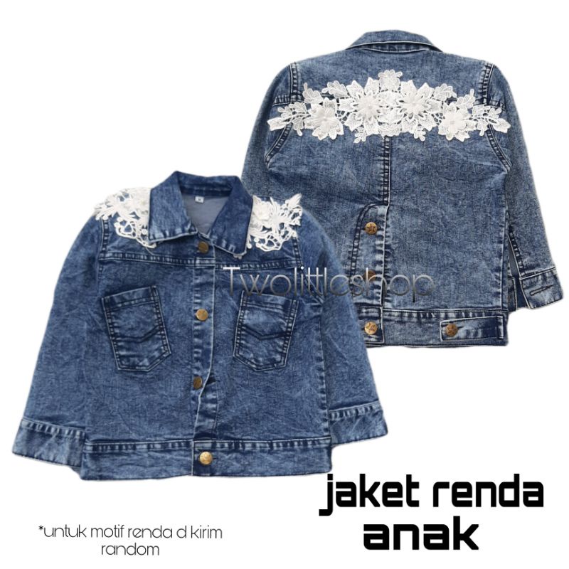 JAKET JEANS ANAK KOREA (RENDA)