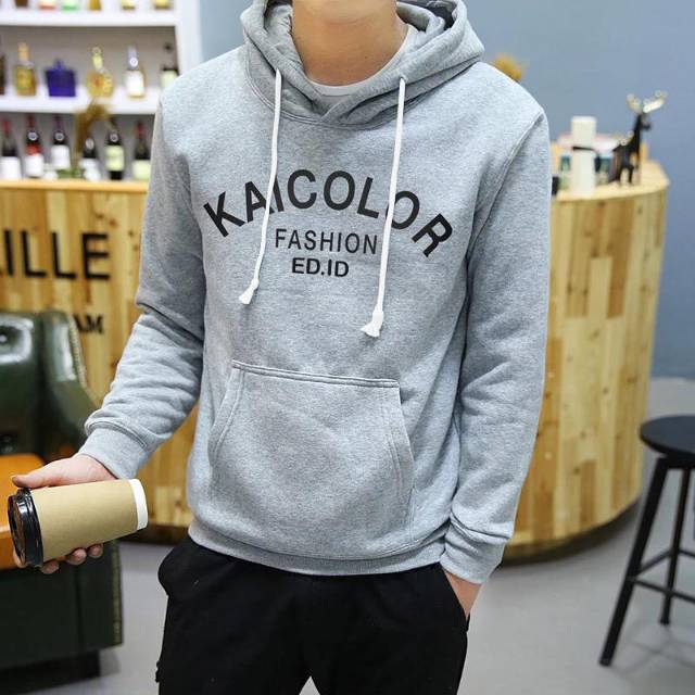 TOTOTAshop.sweater GOKYO pria bahan babytery,variasi ada topi dan kantong depan asli.REAL PIC