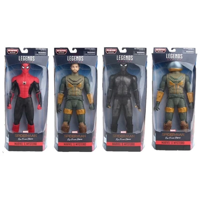 Legends Series Marvel Mainan Spider-Man For From Home Mysterio Figure