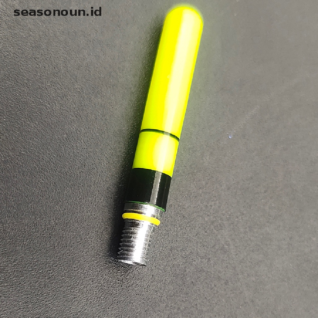 (seasonoun) 2pcs Stik Lampu LED Apung Luminous Untuk Memancing Malam Hari