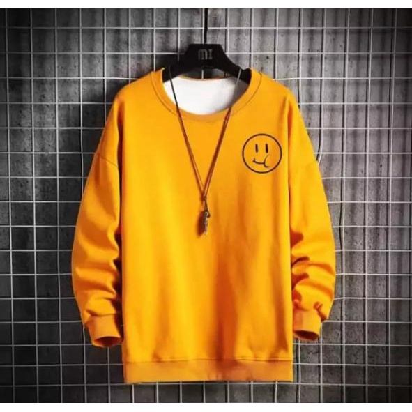 SWEATER PRIA EMOTICON CREWNECK OBLONG PRIA