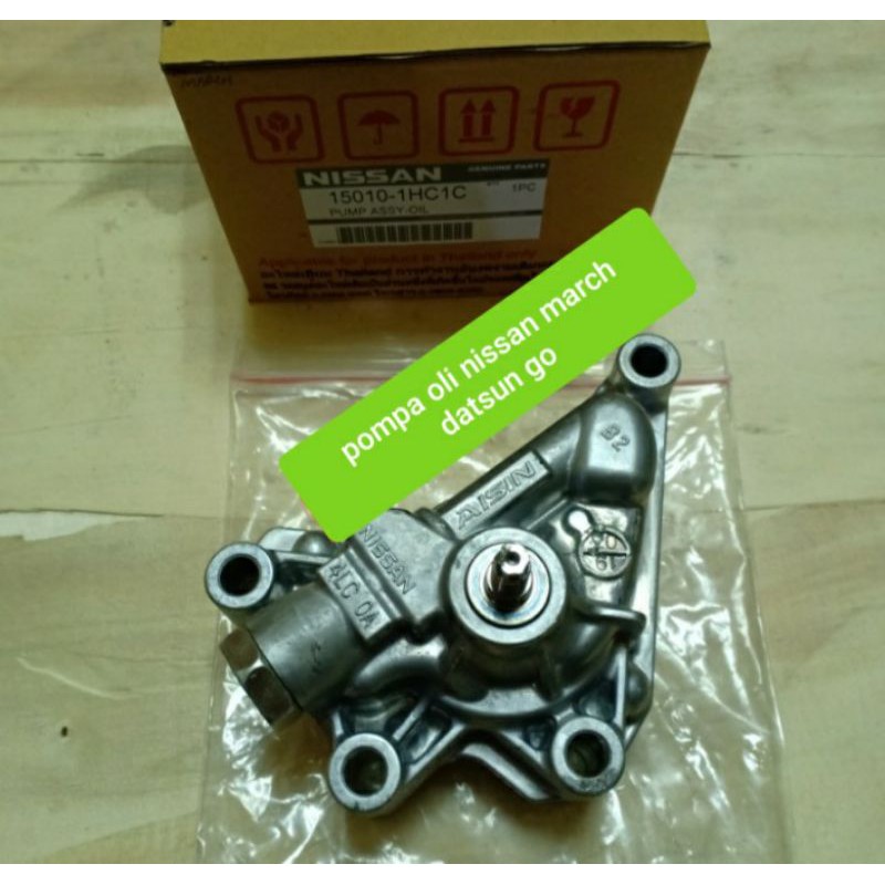 pompo oli nissan march atau datsun go original