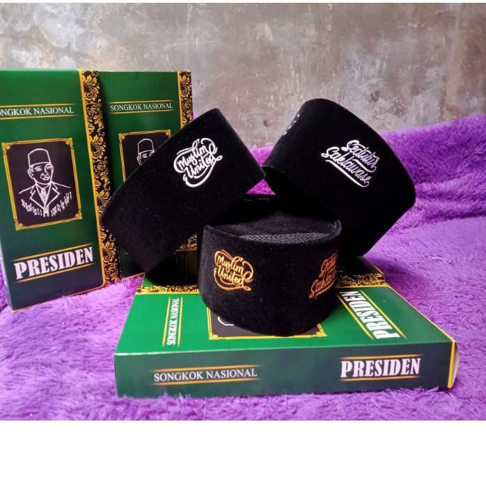 Peci UAS muslim united 100% halus premium