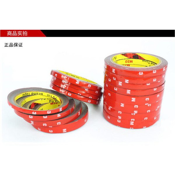 

Gress Perekat Double Tape 3M Foam Merah 8mm x 3 Meter Special