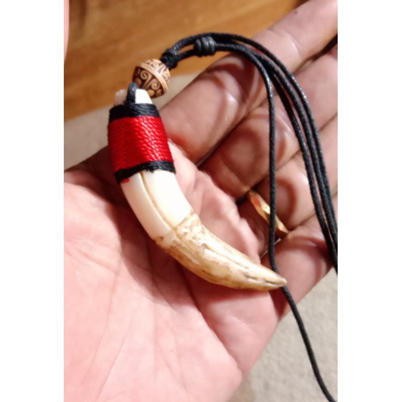 kalung etnik taring macan harimau