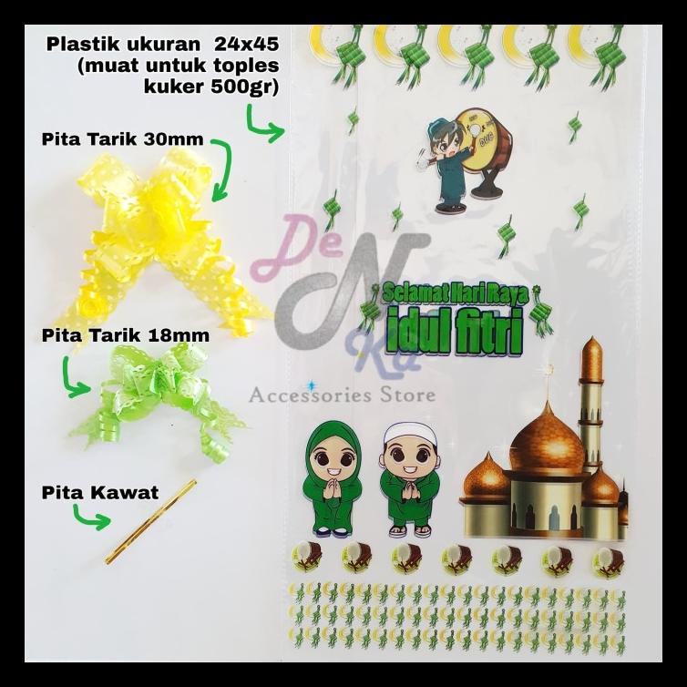 

PAKET PLASTIK + PITA IDUL FITRI LEBARAN PARCEL GOODIE BAG TERMURAH