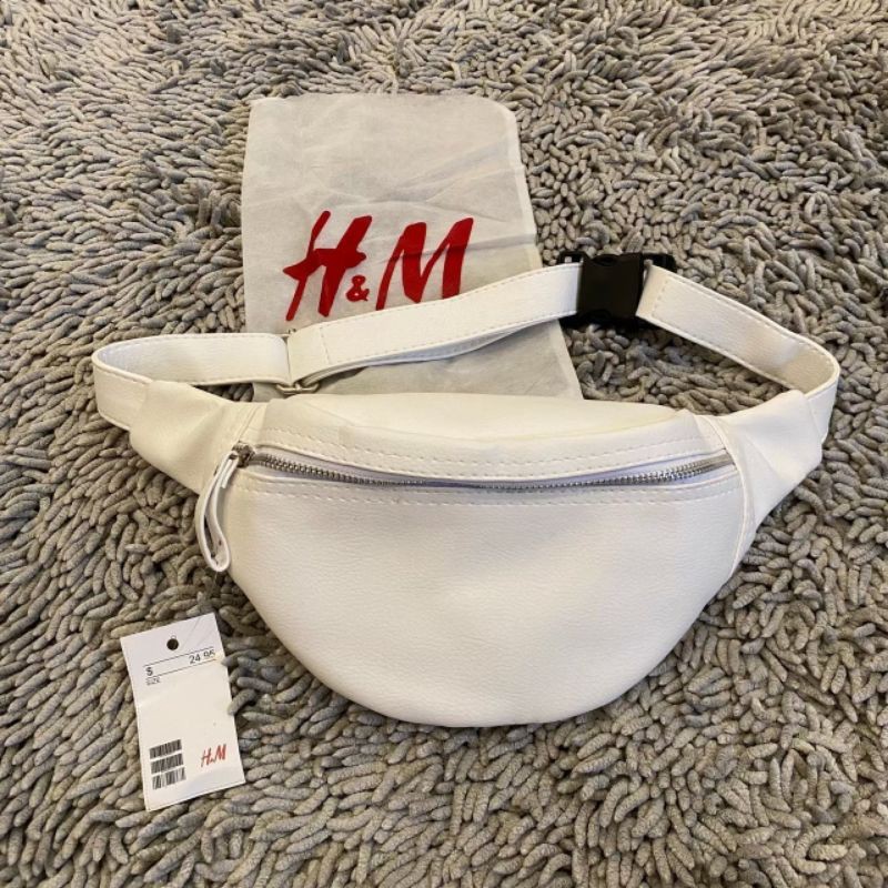 Waistbag H*M Basic Kulit Full Tag