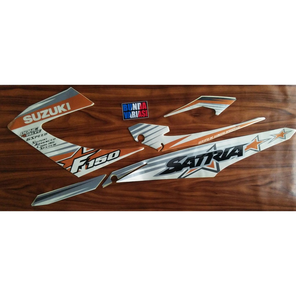 stiker sticker striping standar grade ori satria fu 2014