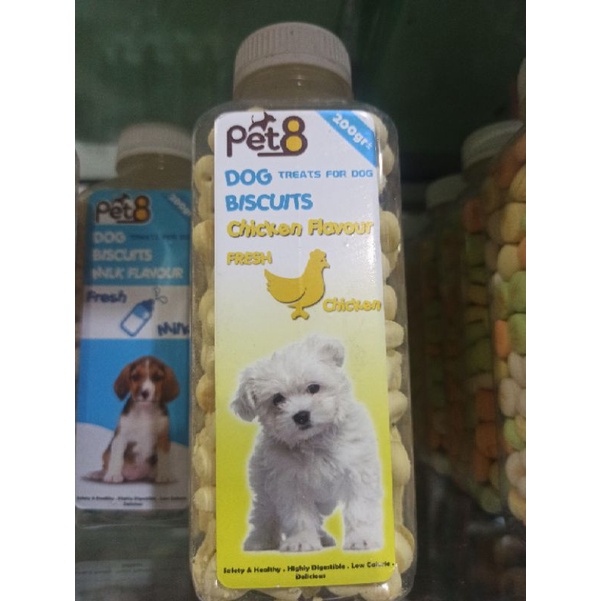 snack anjing pet8 cemilan anjing