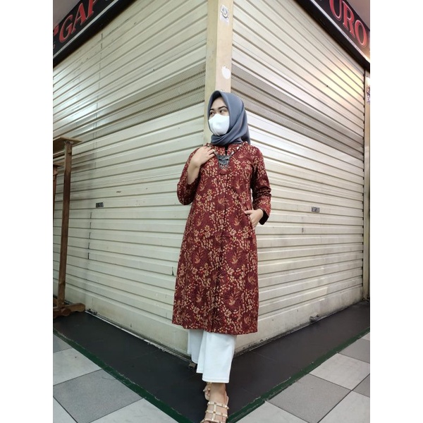 Batik tunik (dress) QistinaBatik