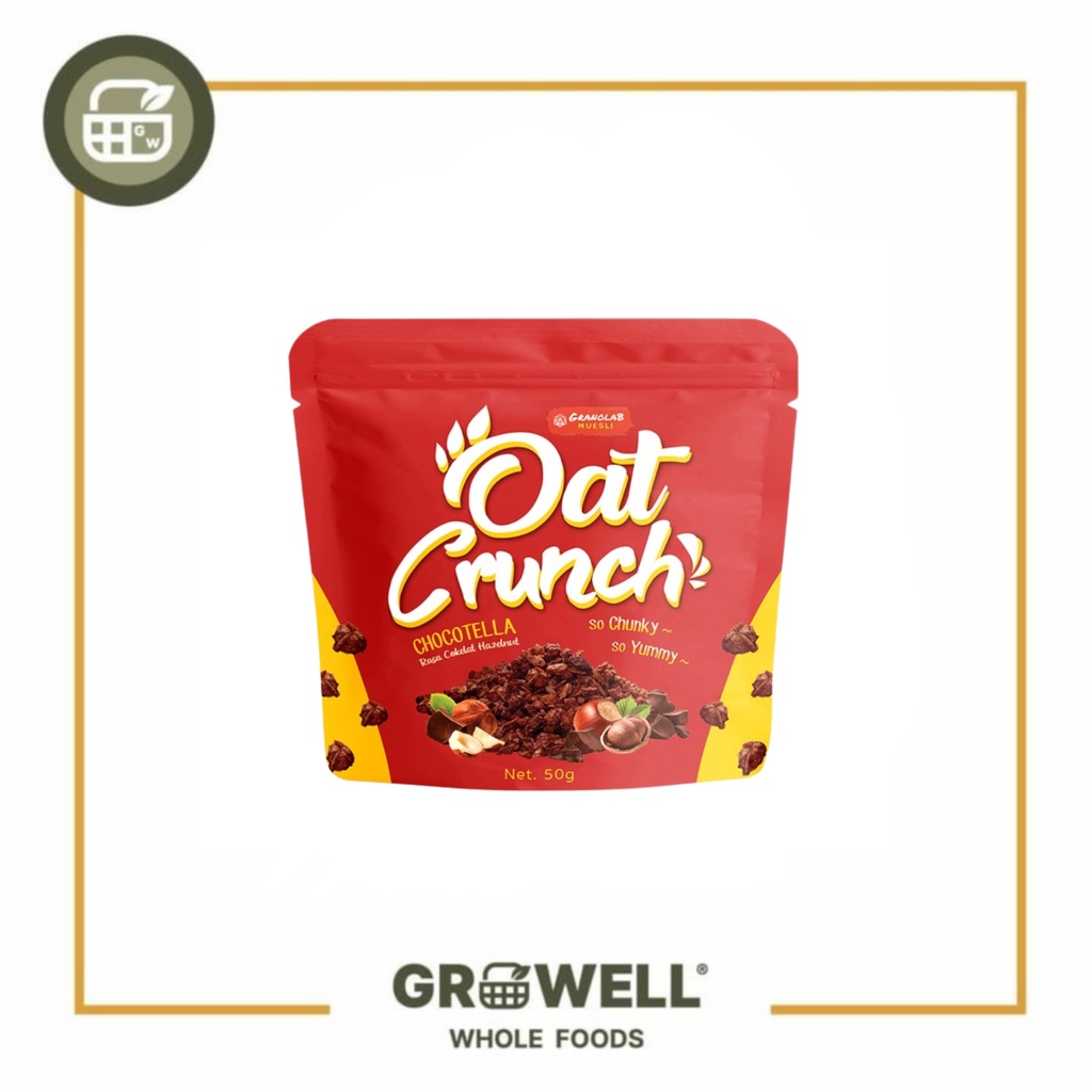 

GRANOLAB OAT CRUNCH CHOCOTELLA 50GR