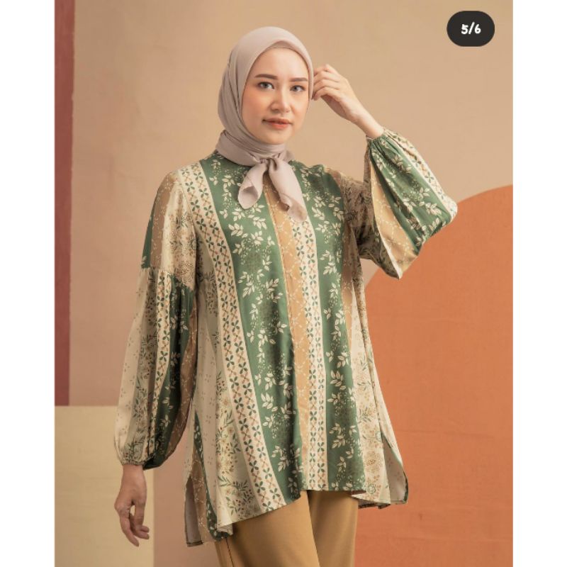 CAMELIA BLOUSE HEAVEN LIGHT EDELWEISS SIZE S 1pcs