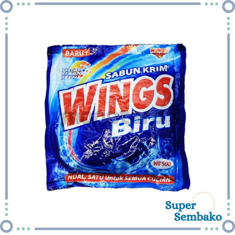 SABUN KRIM COLEK WINGS BIRU 174gr