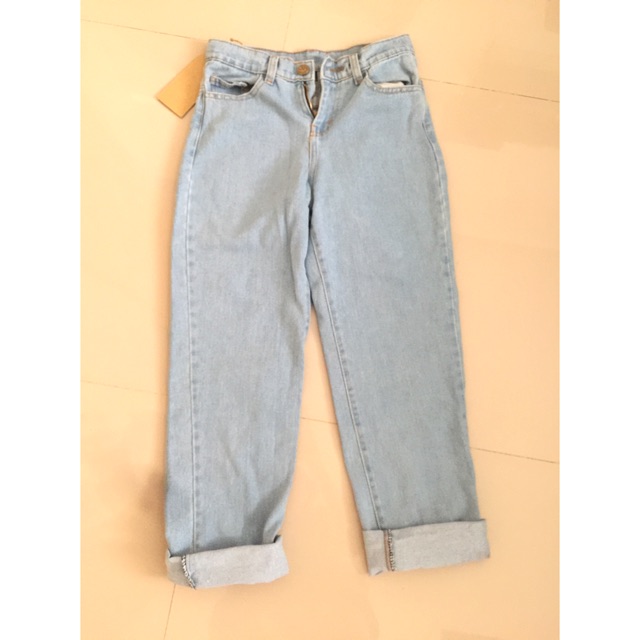 Benefit boyfriend light blue highwaist jeans